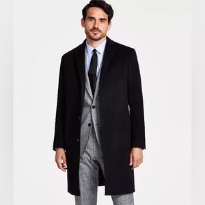 Brooks Brothers 346 Men’s Wool Coat - Black